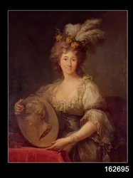 Porträt von Anne Biron (1750-1850) Prinzessin von Kurland, ca. 1795